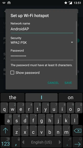 Bật tính năng Wi-Fi hotspot trên Android 5.0 ảnh 5